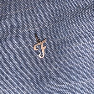 James Avery “F” charm